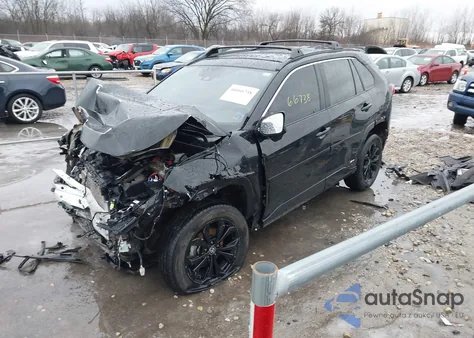 2022 Toyota Rav4 Hybrid Se z USA, uszkodzony, nr VIN 4T3T6RFV3NU087611